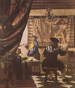 VERMEER VAN DELFT, Jan, The Artist-s Studio